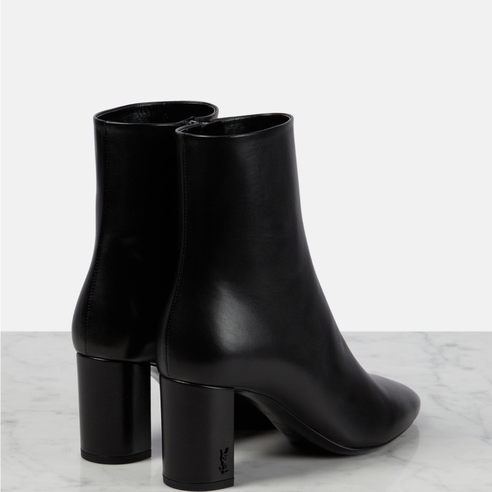 Saint Laurent
Lou Leather Ankle Booties - Picture 5 of 16